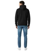 weicher ON THAT ASS Arcano Hoodie Herren Baumwoll-Sweater mit Fleece-Innenfutter Schwarz