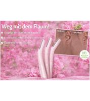 Confezione da 30 rasoi per dermaplaning Bondiblades da donna, ideali per la rimozione della peluria del viso, rosa e resistenti.