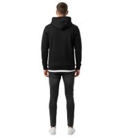 klassischer ON THAT ASS Bale Herren Hoody Kapuzen-Pullover Baumwoll-Sweater mit Kängurutasche Hoodie Schwarz