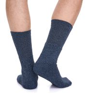 18 pares de calcetines Primair. Calcetines de ocio sostenibles, de algodón, largos, de punto (modelo 53200) Negro/Blanco/Gris claro/Gris oscuro