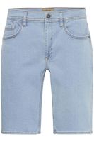 Pantaloncini in denim da uomo BLEND BHTwister con etichetta decorativa 20717730 in blu, blu scuro o azzurro