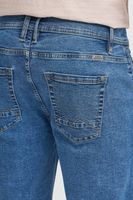 Pantaloncini in denim da uomo BLEND BHTwister con etichetta decorativa 20717730 in blu, blu scuro o azzurro