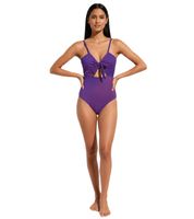 Costume da bagno reversibile da donna con splendida sfumatura di colore 907506 Viola/Multicolore