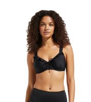 Elegante top bikini con ferretto e effetto minimizzante da donna, modello 976934, nero