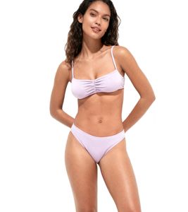 Slip bikini da donna glitterato, costume da bagno, abbigliamento da spiaggia 904237 viola