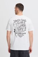 klassisches BLEND BHJamey Herren T-Shirt mit Rundhals Shirt 20717774 Schwarz, Beige oder Weiß