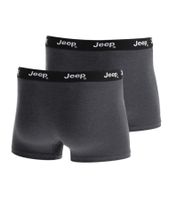 10er Sparpack Jeep Basic Boxer Herren Boxer-Shorts Baumwoll-Unterhose Unterwäsche I101545-001 Schwarz, Dunkelgrau oder Dunkelblau