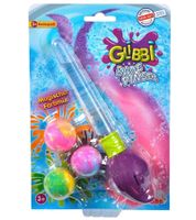 GLIBBI Badepinsel Set magische Kinder Badebomben mit Glitzerpinsel im Set nachfüllbar 3x30gr 105953570 Lila/Bunt