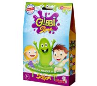GLIBBI Slime Bade-Schleim Magischer Badezusatz für Kinder ab 3 Jahren Badespielzeug & Spaßbad 150 g Grün 
