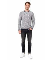 klassisches SOLID SDFlocks Herren Sweatshirt mit Rundhals Pullover 21102722ME in Schwarz, Blau, Grau oder Rot