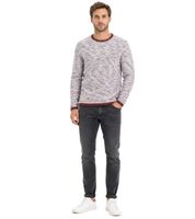 klassisches SOLID SDFlocks Herren Sweatshirt mit Rundhals Pullover 21102722ME in Schwarz, Blau, Grau oder Rot