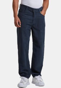 Jean homme Homeboy élégant avec poches zippées, coton 730 g/m², bleu marine