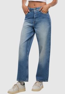 moderne Homeboy Damen Jeans Stretch mit Baumwolle Blau