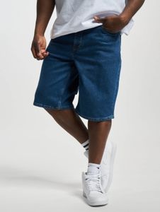 bequeme Homeboy Herren Shorts Reißverschluss Taschen mit Baumwolle Blau