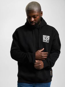 bequemer Homeboy Herren Hoodie 600 g/m² mit Baumwolle Schwarz