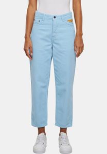 stylische Homeboy Damen Jeans 730 g/m² mit Baumwolle Blau