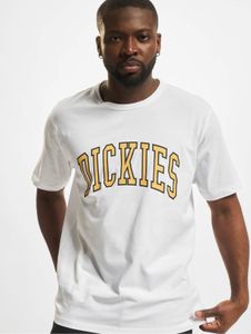Comoda t-shirt da uomo Dickies in cotone, bianca