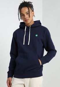 Sudadera con capucha para hombre Soft Wood Wood de algodón, color azul marino