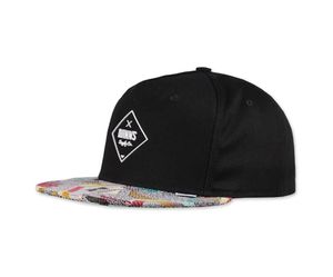 lässige Djinns Unisex Cap mit Baumwolle Schwarz