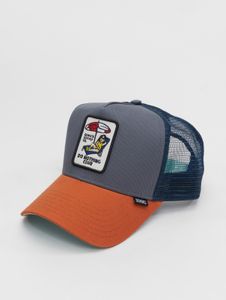 sportliche Djinns Unisex Cap mit Baumwolle Blau/Orange