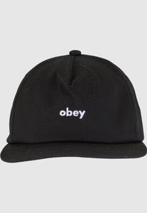 moderne Obey Unisex Cap mit Baumwolle Schwarz