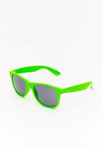 stylische MSTRDS Unisex Sonnenbrille Neon-Grün
