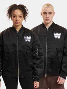 lässige Wood Wood Unisex Jacke Schwarz