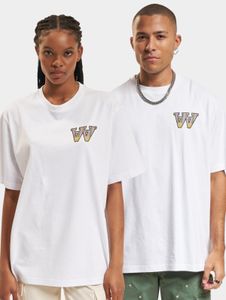 modernes Wood Wood Unisex T-Shirt mit Baumwolle Weiß