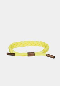 Soutien-gorge unisexe confortable Tubelaces jaune fluo