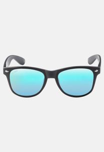 Occhiali da sole unisex alla moda MSTRDS, effetto specchio, neri