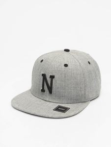 moderne MSTRDS Unisex Cap mit Baumwolle Grau