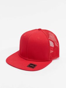 sportliche MSTRDS Unisex Cap Mesh mit Baumwolle Rot