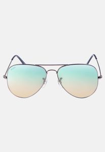 markante MSTRDS Unisex Sonnenbrille Grau-Blau