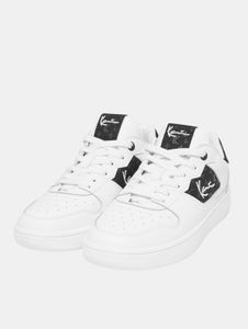 Zapatillas deportivas Karl Kani para hombre, color blanco/negro.