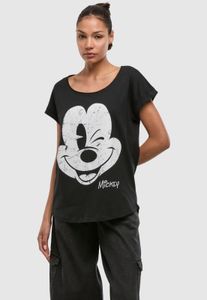 modernes F4NT4STIC Damen T-Shirt mit Baumwolle Schwarz