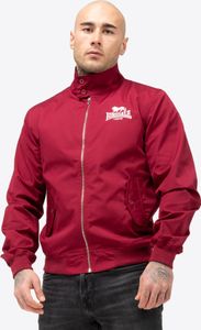 Casual Lonsdale London men's jacket with cotton, red