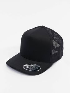 sportliche Flexfit Unisex Cap Stretch Schwarz