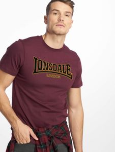 sportliches Lonsdale London Herren T-Shirt mit Baumwolle Flieder-Violett