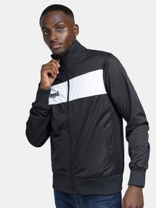 Stylish Lonsdale London men's jacket, black/white