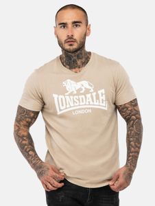 lässiges Lonsdale London Herren T-Shirt mit Baumwolle Beige