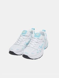 sportliche Karl Kani Damen Sneaker Weiß