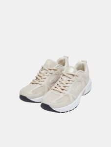 sportliche Karl Kani Damen Sneaker Beige