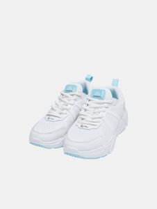 lässige Karl Kani Damen Sneaker Weiß