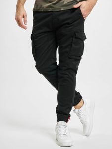 stylische Alpha Industries Herren Jeans mit Baumwolle Schwarz