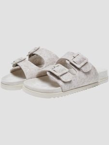 leichte Romika Unisex Sandalen Creme-Weiß