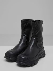 moderne Buffalo Damen Boots Schwarz