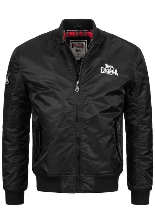 Lonsdale London Herren Jacke mit Reißverschluss und Taschen