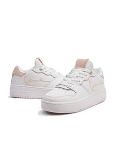 moderne Karl Kani Damen Sneaker Weiß