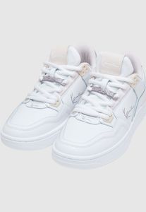 sportliche Karl Kani Damen Sneaker Weiß