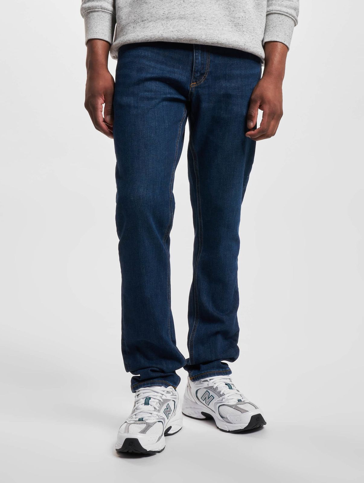 Jack & Jones Herren Jeans Slim Fit Stretch Baumwolle Blau